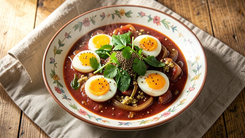 Spinach Egg Curry Recipe: Savory Morning Simmer With Crispy Top