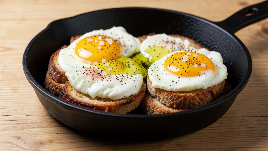 Smashed Eggs Recipe: Crispy-Edged Yolk Magic on Toast
