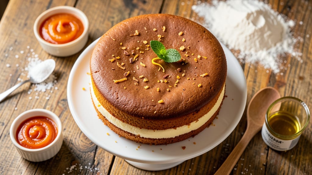 8-Inch Eggless Cake Recipe: Moist Layers Without a Lick of Egg