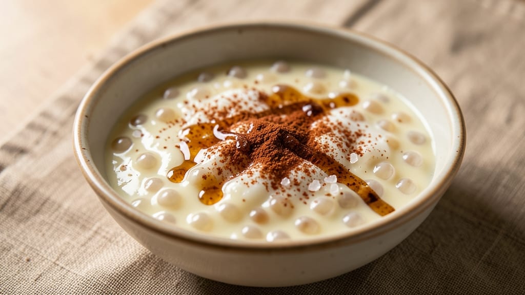 Tapioca Pudding Recipe Without Eggs: Silky Coconut Cream With Vanilla Kiss
