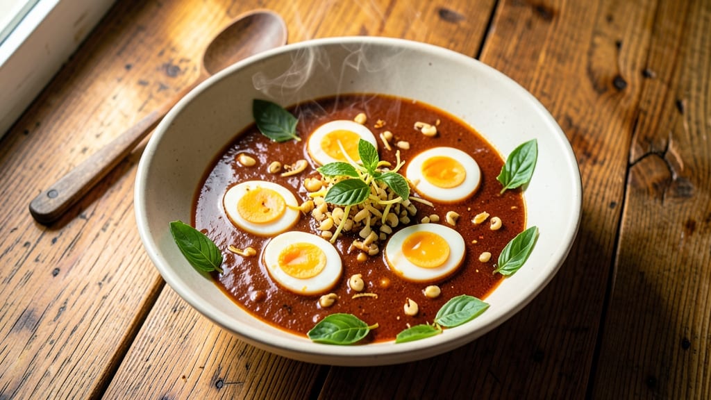 Thai Egg Curry Recipe: Creamy Coconut and Herb-Spiced Breakfast Bowl