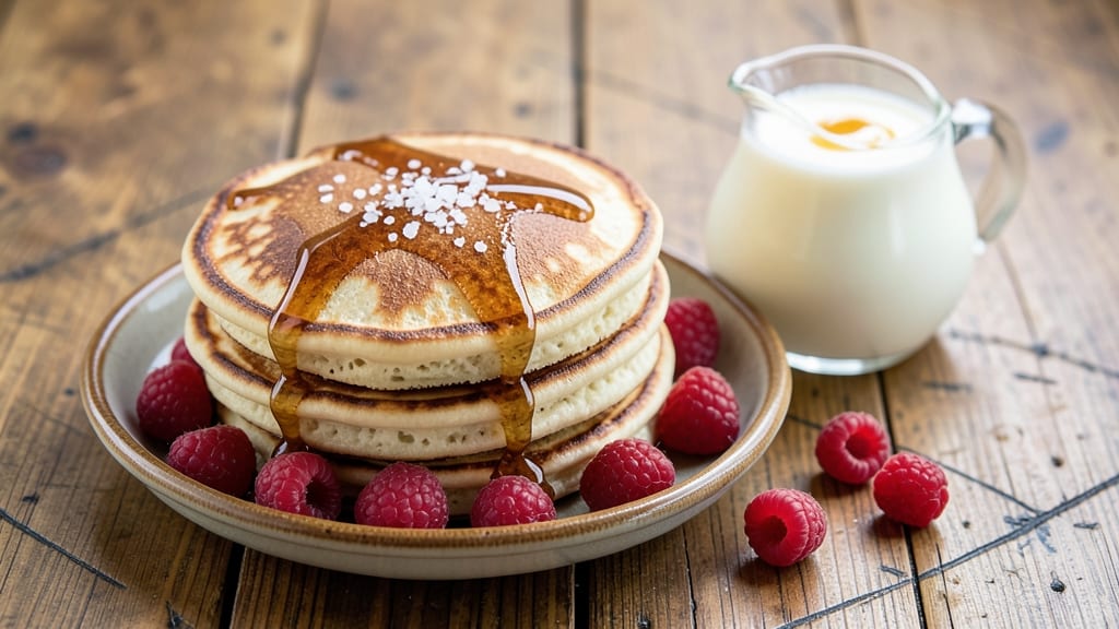 Vanilla Eggless Pancakes Recipe: Fluffy Stacks Without a Single Egg