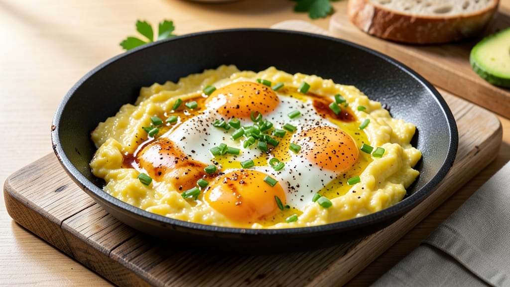 2 Egg Scrambled Eggs Recipe: Fluffy Clouds With Buttery Edges