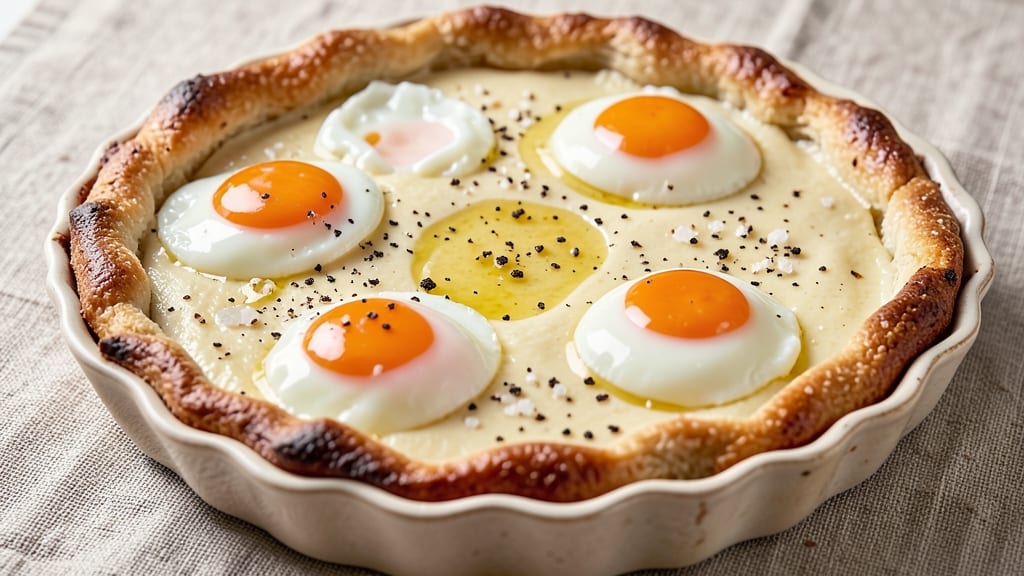 Sourdough Egg Tarts Recipe: Flaky Crust and Runny Yolk Magic