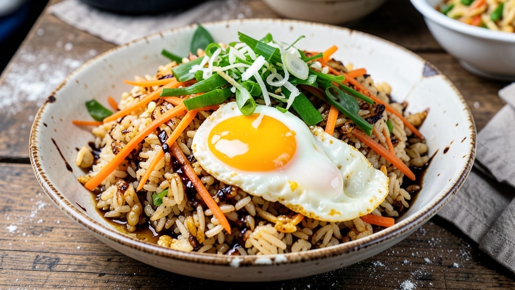 Street Side Egg Fried Rice Recipe: Wok-Tossed Crunch and Silky Yolk Fusion