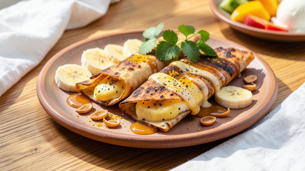Thai Banana Egg Roti Recipe: Crispy Layers With Sweet-Savory Filling