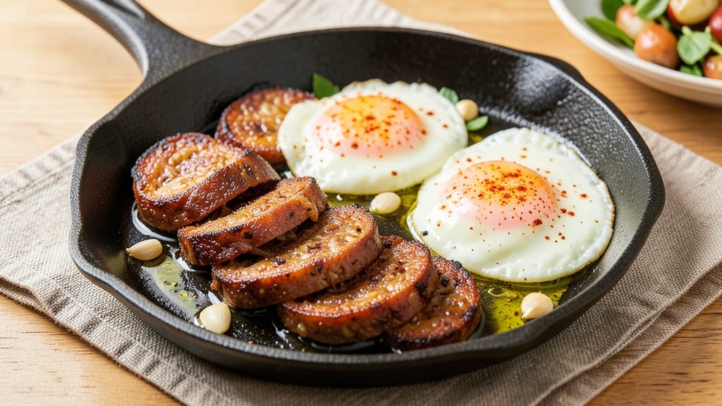 Sucuk and Eggs Recipe: Spiced Turkish Breakfast Boldness