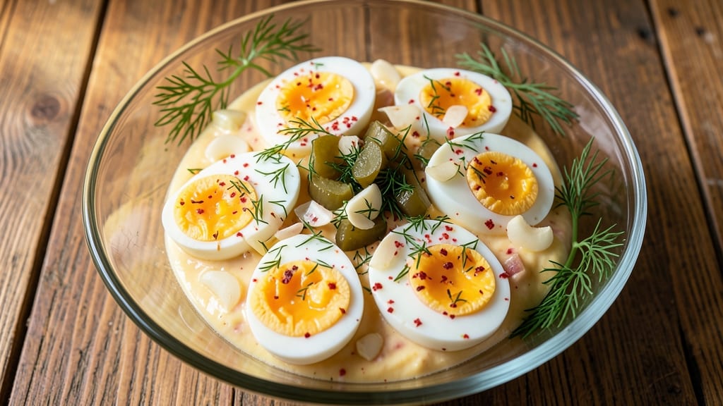 Spicy Dill Pickle Egg Salad Recipe: Zesty Crunch Meets Creamy Cool