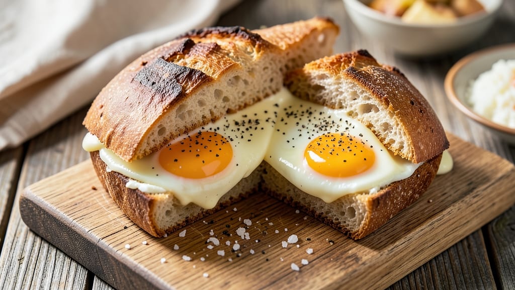Soft Boiled Egg Sandwich Recipe: Runny Yolk Magic Between Toasted Layers