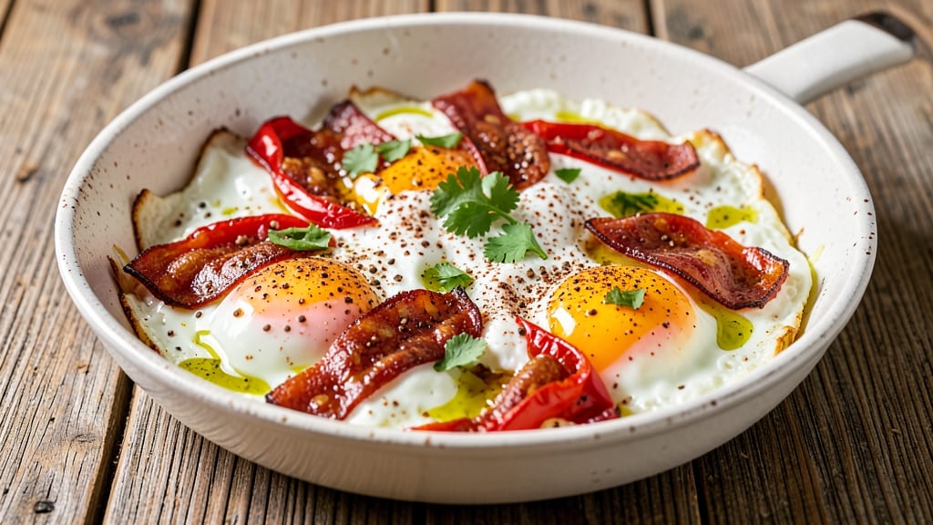 Southwestern Scrambled Eggs Recipe: Spicy Chorizo and Roasted Pepper Heat