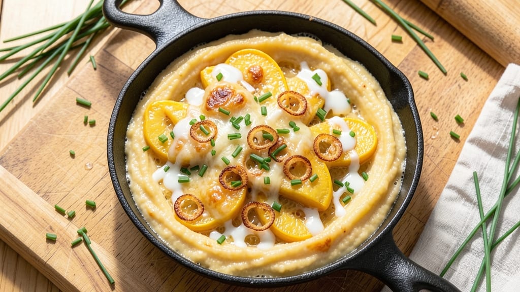 Squash Casserole Recipe Without Eggs: Creamy Cheese and Herb Bake