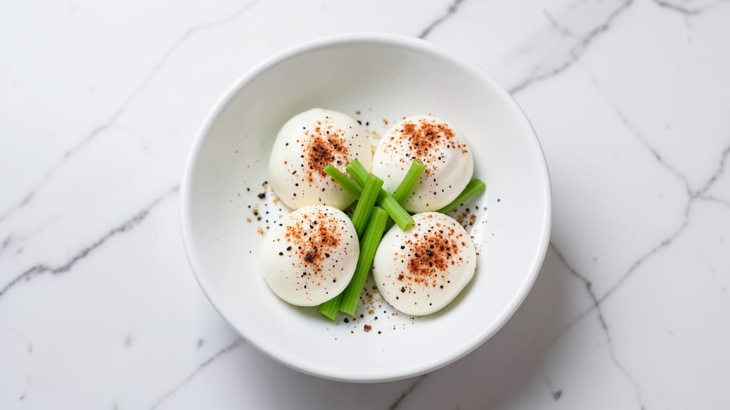 Tim Hortons Egg White Bites Recipe: Air-Puffed Protein Clouds With Celery Crunch