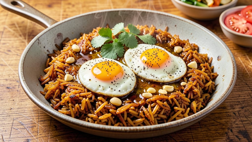 Sinangag Recipe With Egg: Crispy Garlic Fried Rice With Silky Egg Ribbons