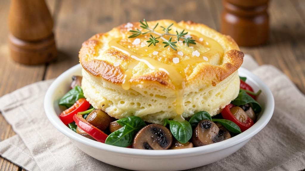 Veggie Egg Soufflé Recipe: Light, Airy Rise With Hidden Veggies
