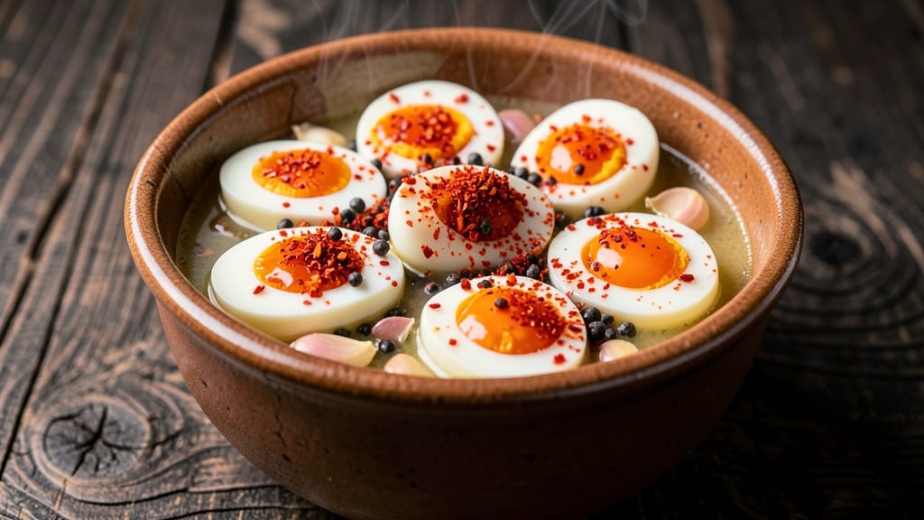 Super Spicy Pickled Eggs Recipe: Fiery Crunch That Clears Sinuses