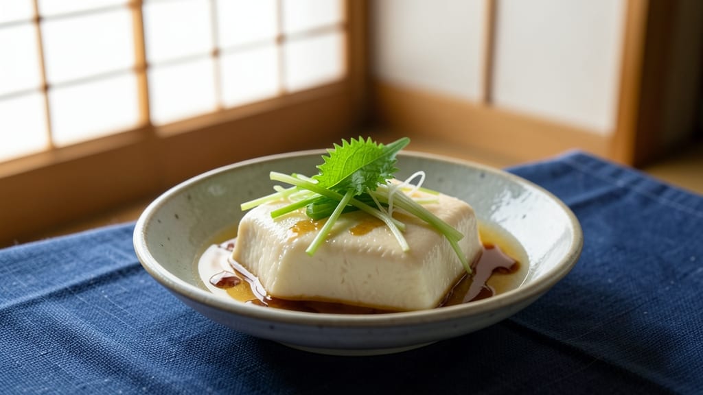 Steamed Japanese Egg Tofu Recipe: Silky Yolk Clouds With Celery Crunch