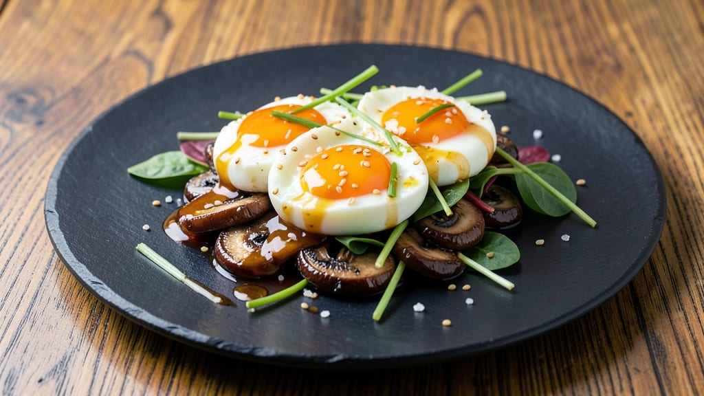 Teriyaki Eggs Recipe: Sweet-Glazed Runny Yolks With Crispy Edges