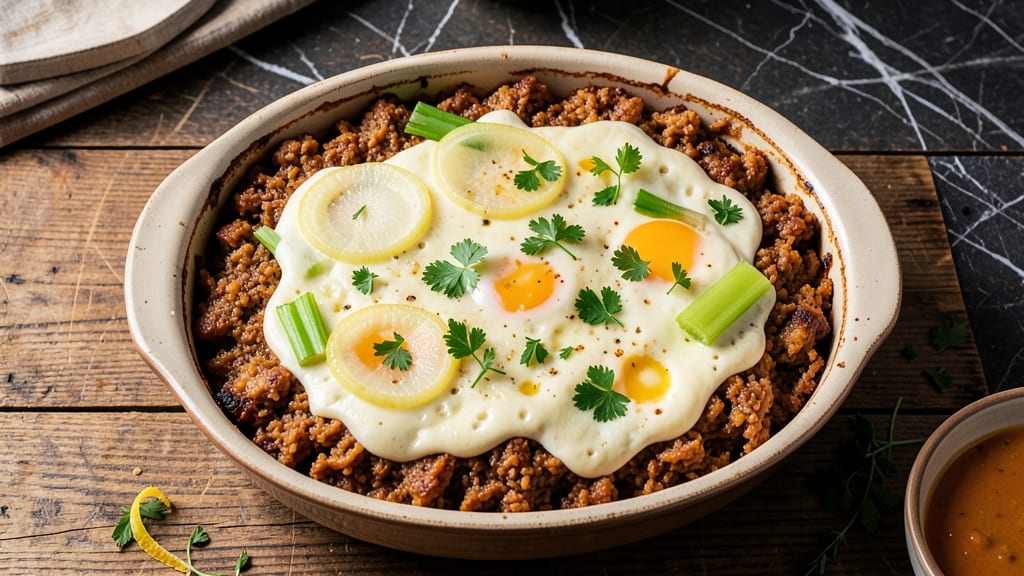 Stove Top Stuffing Egg Casserole Recipe: Herb-Infused Crunch Over Silky Eggs