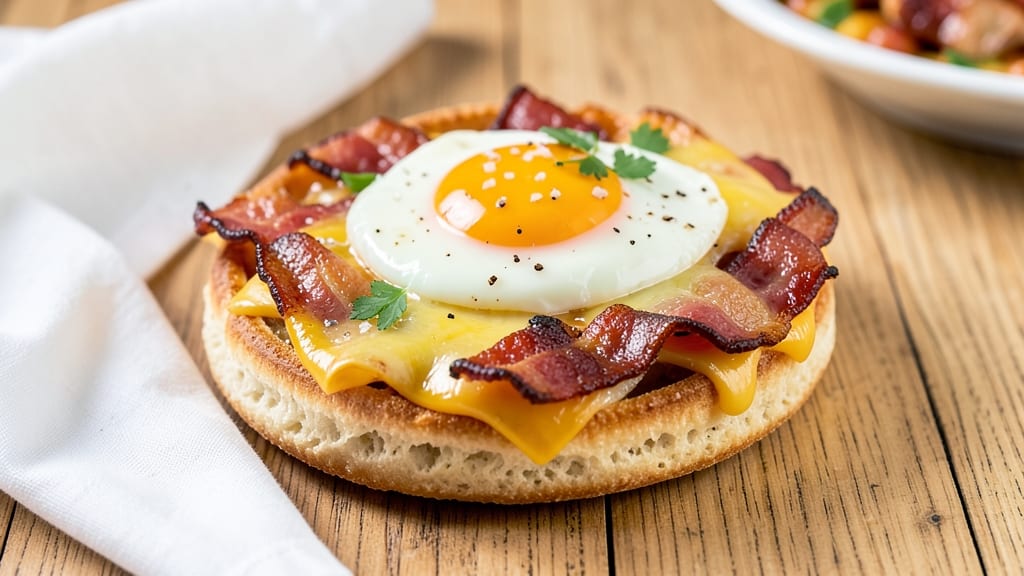 Waffle House Texas Bacon, Egg, and Cheese Melt Recipe: Crispy Bacon Layers with Melty American Magic