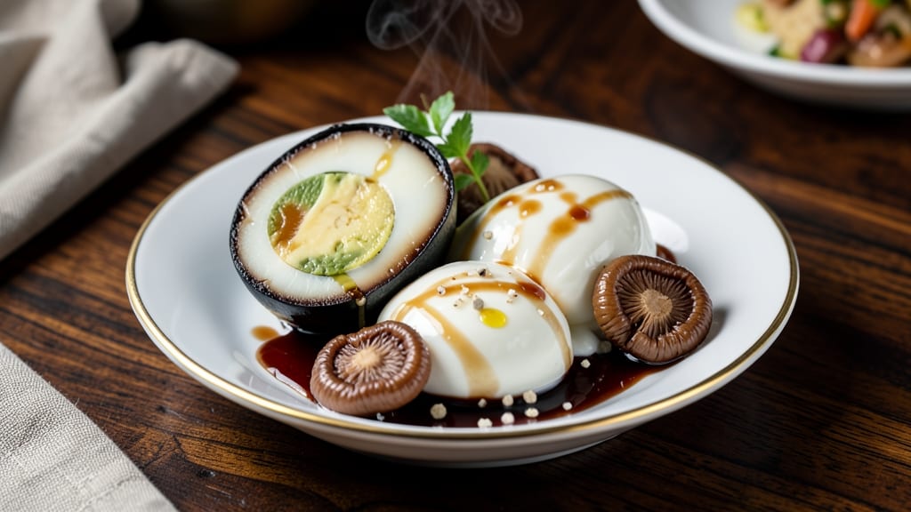 Steamed Egg With Century Egg Recipe: Umami-Packed Silky Yolk and Crunchy Century Bite