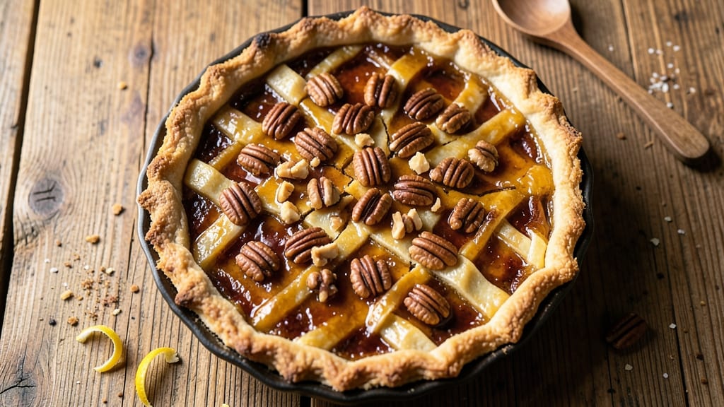 2-Egg Pecan Pie Recipe: Nutty Crust With Caramelized Filling