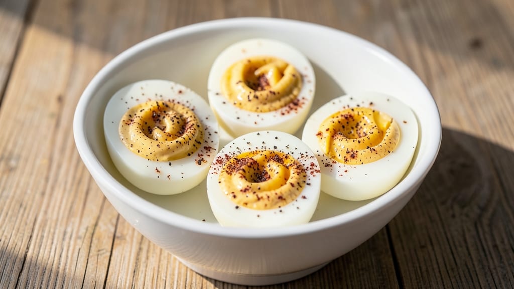 The Very Best Deviled Eggs Recipe: Crispy Celery Crowns and Silky Yolk Magic