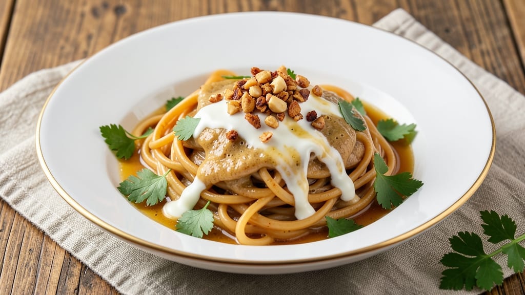 Viral Egg Noodle Recipe: One-Pot Creamy Garlic Herb Dream