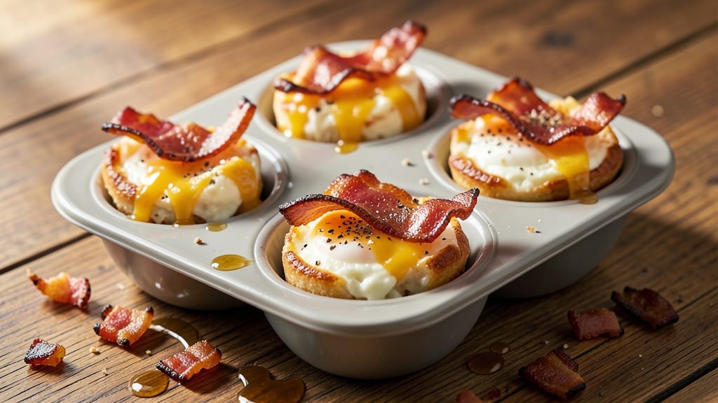 Starbucks Bacon Cheese Egg Bites Recipe: Fluffy Custard With Crispy Bacon Bites