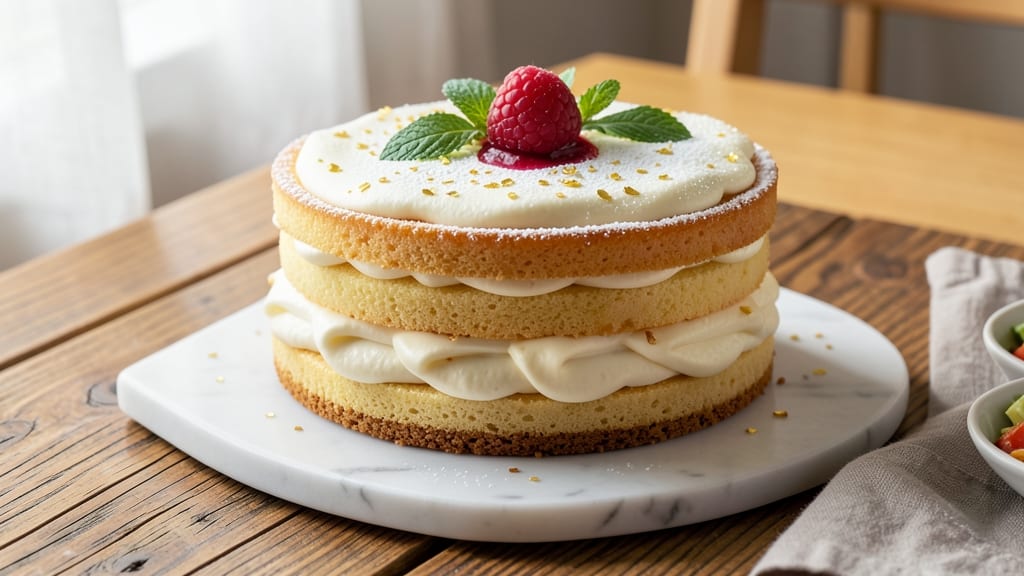1 Egg Fairy Cake Recipe: Moist Layers and Vanilla Kiss in Minutes