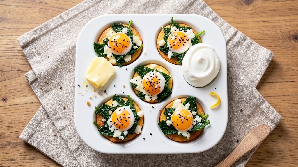 Starbucks Kale Egg Bites Recipe: Cheesy Greens and Fluffy Eggs in 15 Minutes