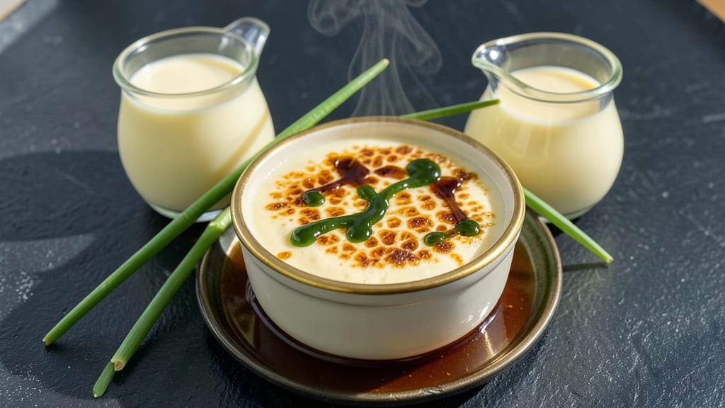 Thai Egg Custard Recipe: Silky Coconut Curd With Fragrant Lemongrass