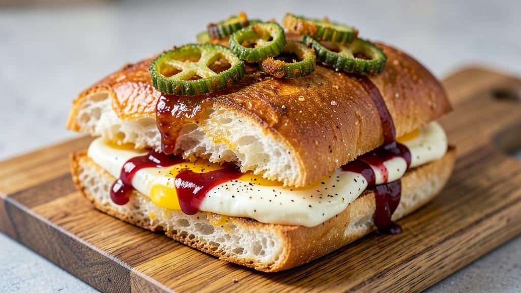 711 Egg Sando Recipe: Crispy Celery Crowns Over Runny Yolk Magic