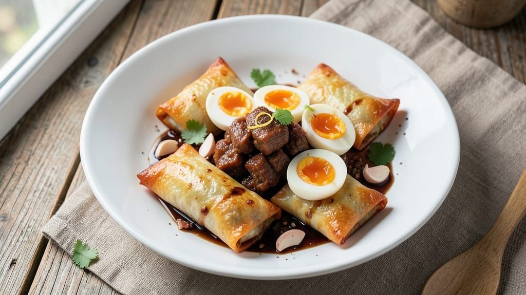Stuffed Egg Roll Recipe: Breakfast Wrap With Crispy Edges and Fluffy Centers