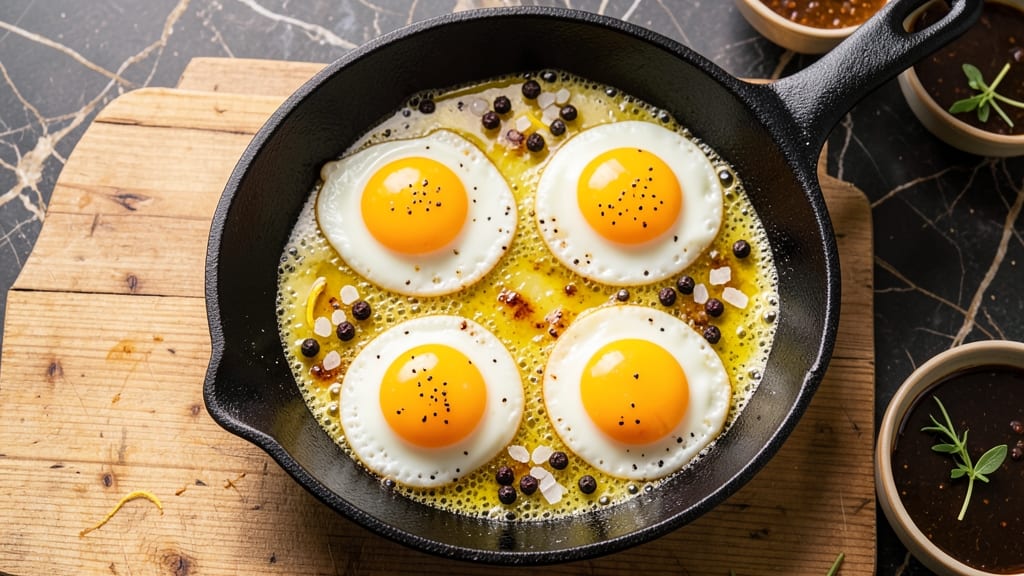 Sunny Side Up Eggs Recipe: Runny Yolk Magic in Minutes