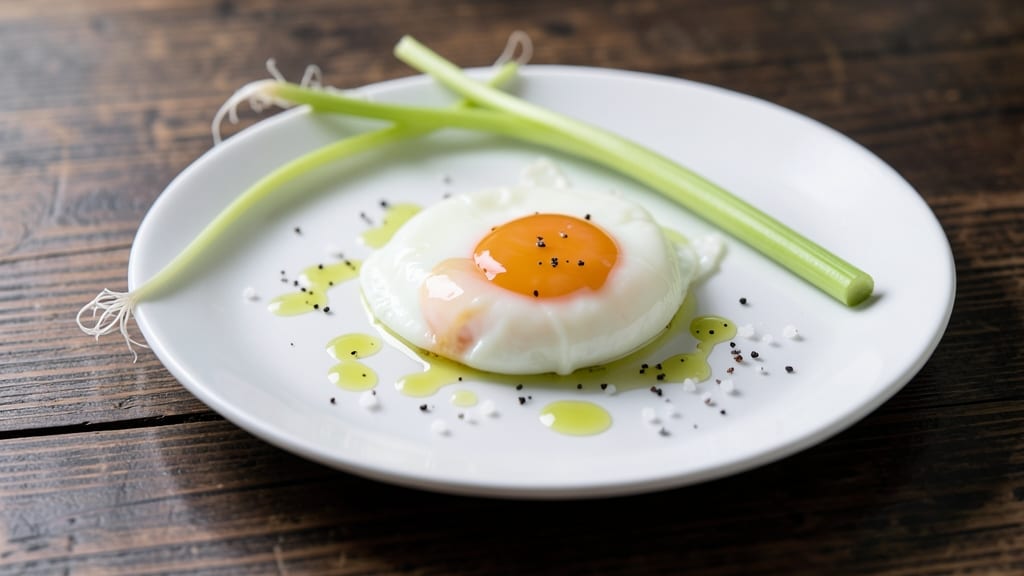 Sous Vide Poached Egg Recipe: Silky Yolks and Crispy Celery Crowns Mastery