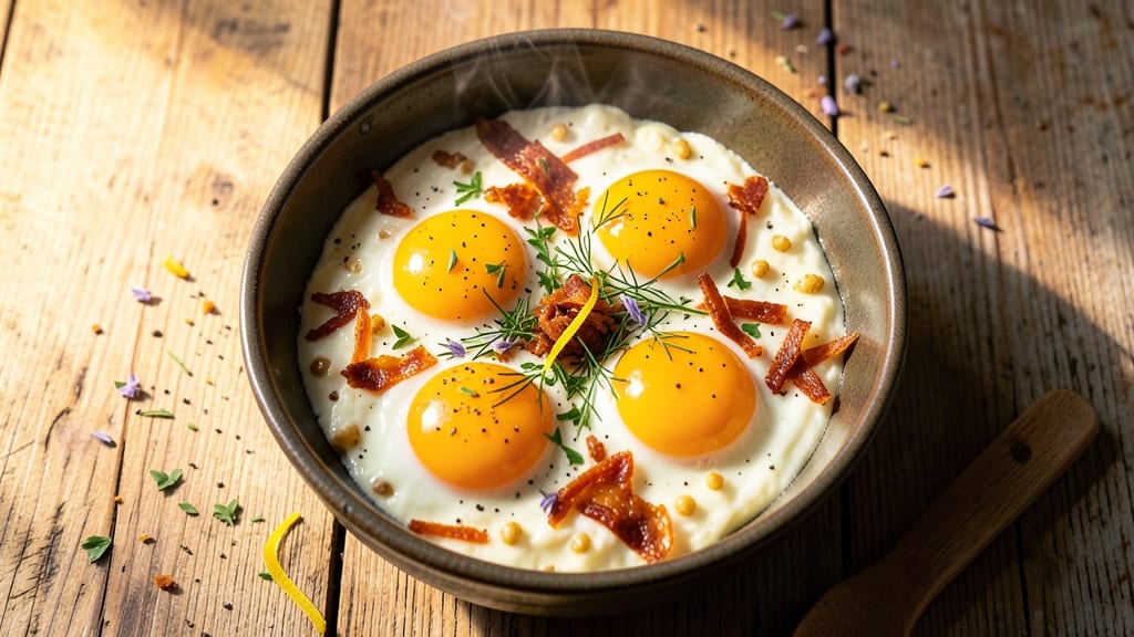 60-Minute Egg Recipe: Baked Egg Cups With Herbed Cheese Crust