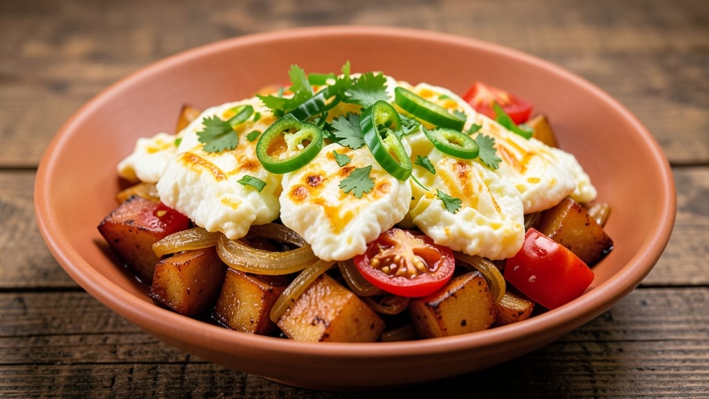 Tasty Egg Bhurji Recipe: Spiced Scramble With Soft Potato Bites