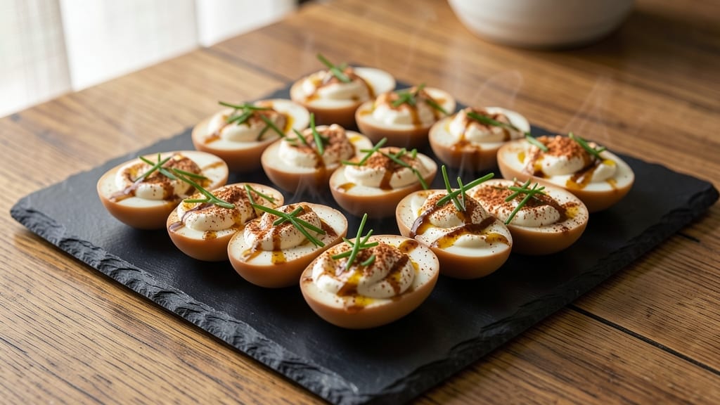 Truffle Oil Deviled Eggs Recipe: Gourmet Bite-Sized Luxury in 20 Minutes