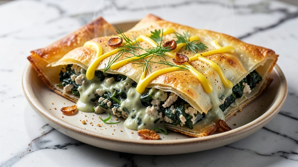 Spanakopita Recipe No Eggs: Flaky Layers Bound With Aquafaba Magic