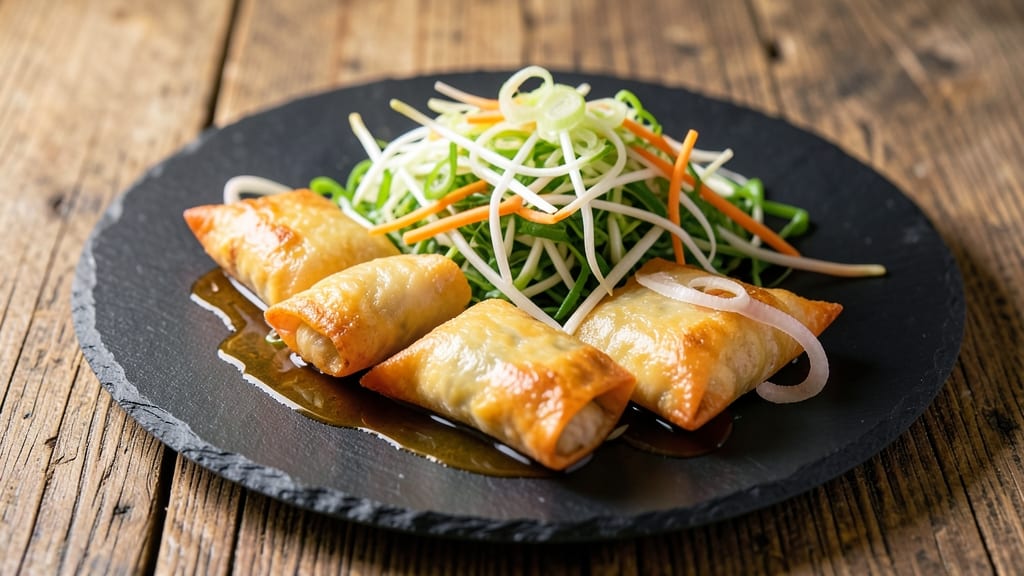 Vegetarian Egg Roll Recipe With Bean Sprouts: Crispy Wraps Stuffed With Fresh Crunch