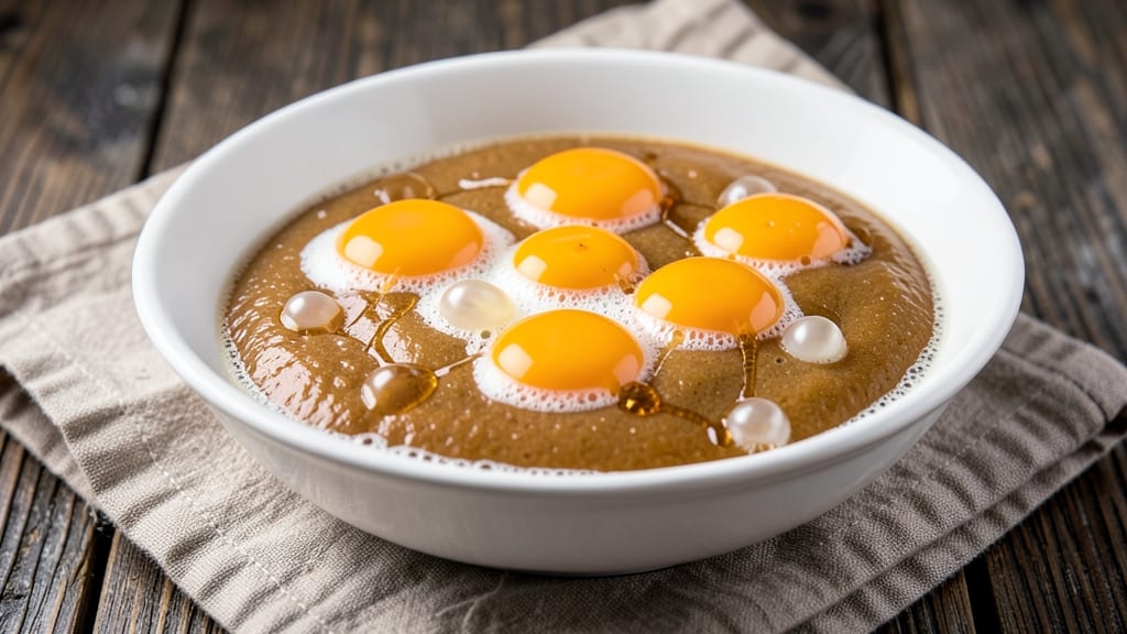 Tapioca Egg Recipe: Silky Yolk Magic with Crispy Celery Crowns