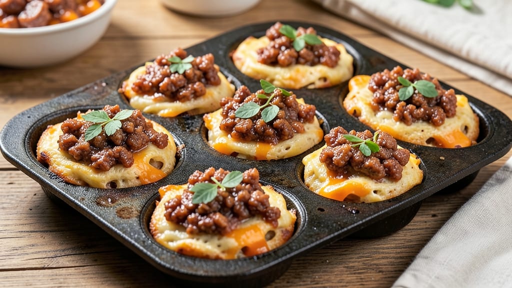 Turkey Sausage Egg Muffins Recipe: Savory Bites Ready in 15 Minutes