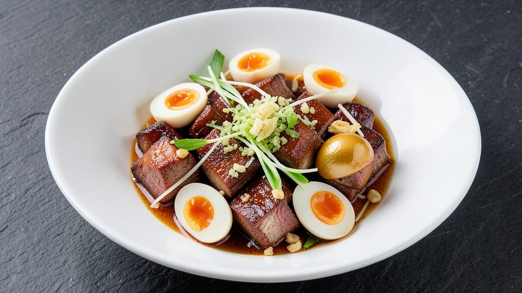 Vietnamese Braised Pork And Eggs Recipe: Caramelized Fish Sauce Shines Over Soft-Boiled Eggs