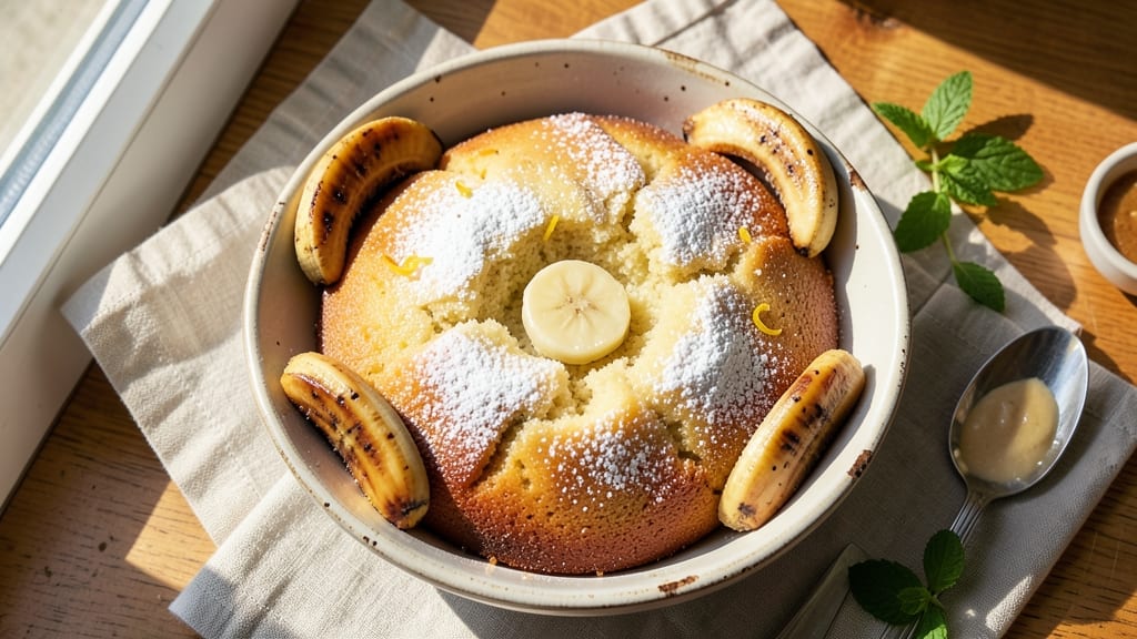 2 Egg Banana Cake Recipe: Moist Layers Without a Drop of Oil