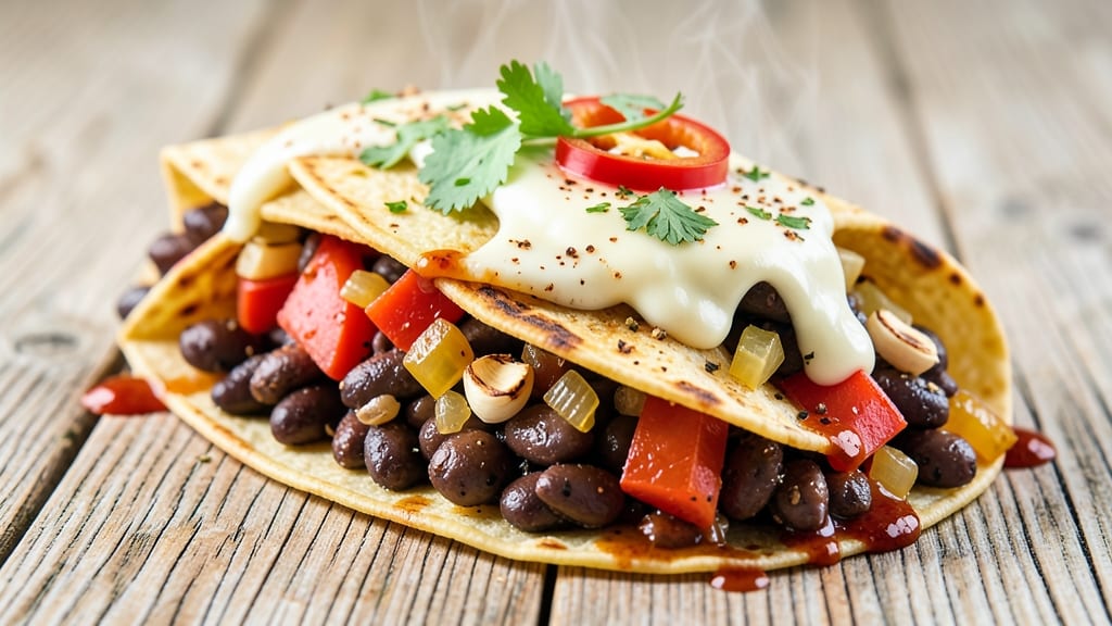 Veggie Bean Burrito Recipe: Crunchy Tortilla Wraps With Hearty Filling
