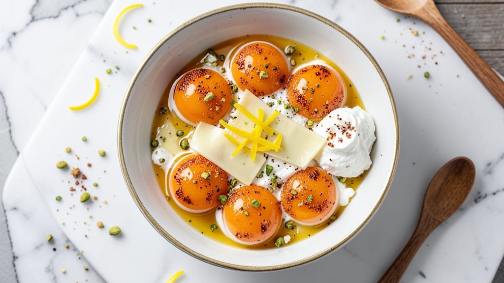 Sugared Egg Yolks Recipe: Crispy Crowns Over Silky Caramelized Sweetness