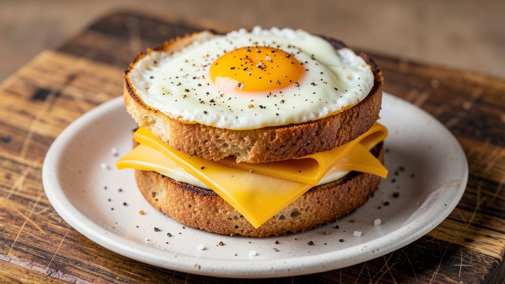 7 Eleven Egg Sandwich Recipe: Toasted English Muffin Crunch With Perfect Runny Yolk