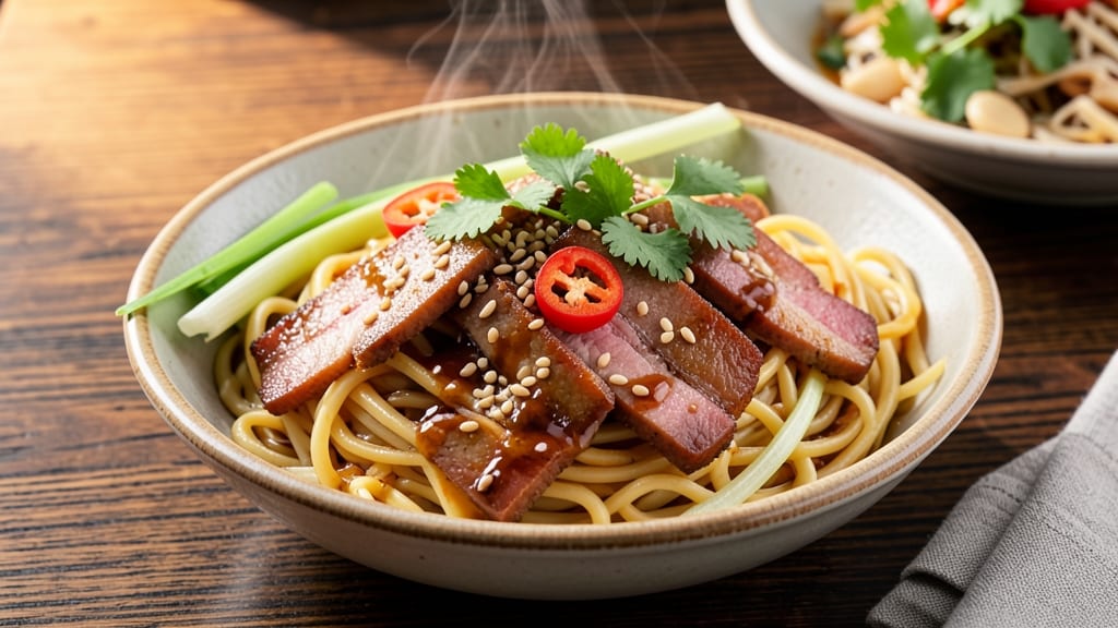 Singapore Egg Noodles Recipe: Lemongrass-Chili Infused One-Pan Wonder