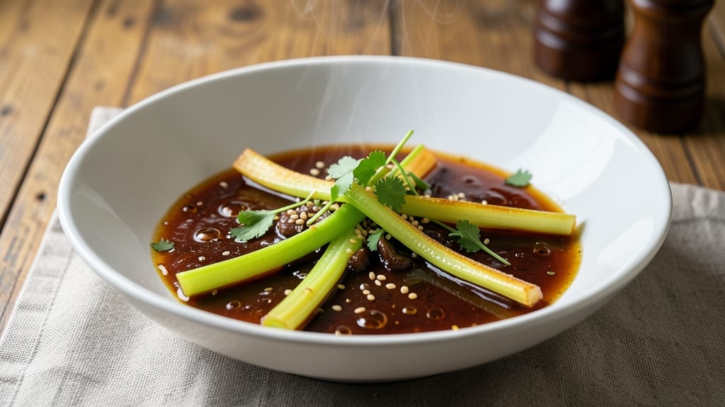 TikTok Egg Boil Sauce Recipe: Crispy Celery Crowns Over Silky Yolk Magic